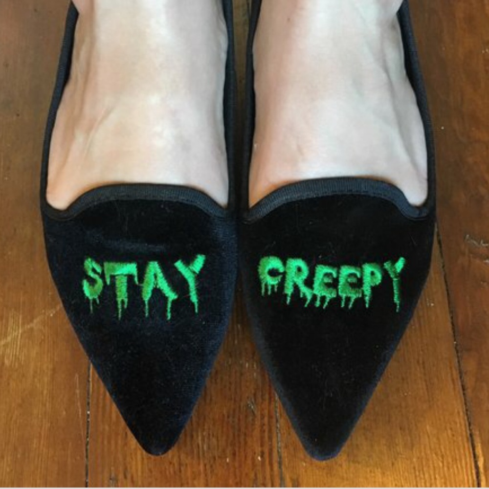 ISO Stay Creepy Flats from ASOS